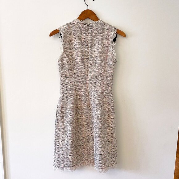 Rebecca Taylor Rainbow Tweed Dress, Size 4 - Picture 3 of 7